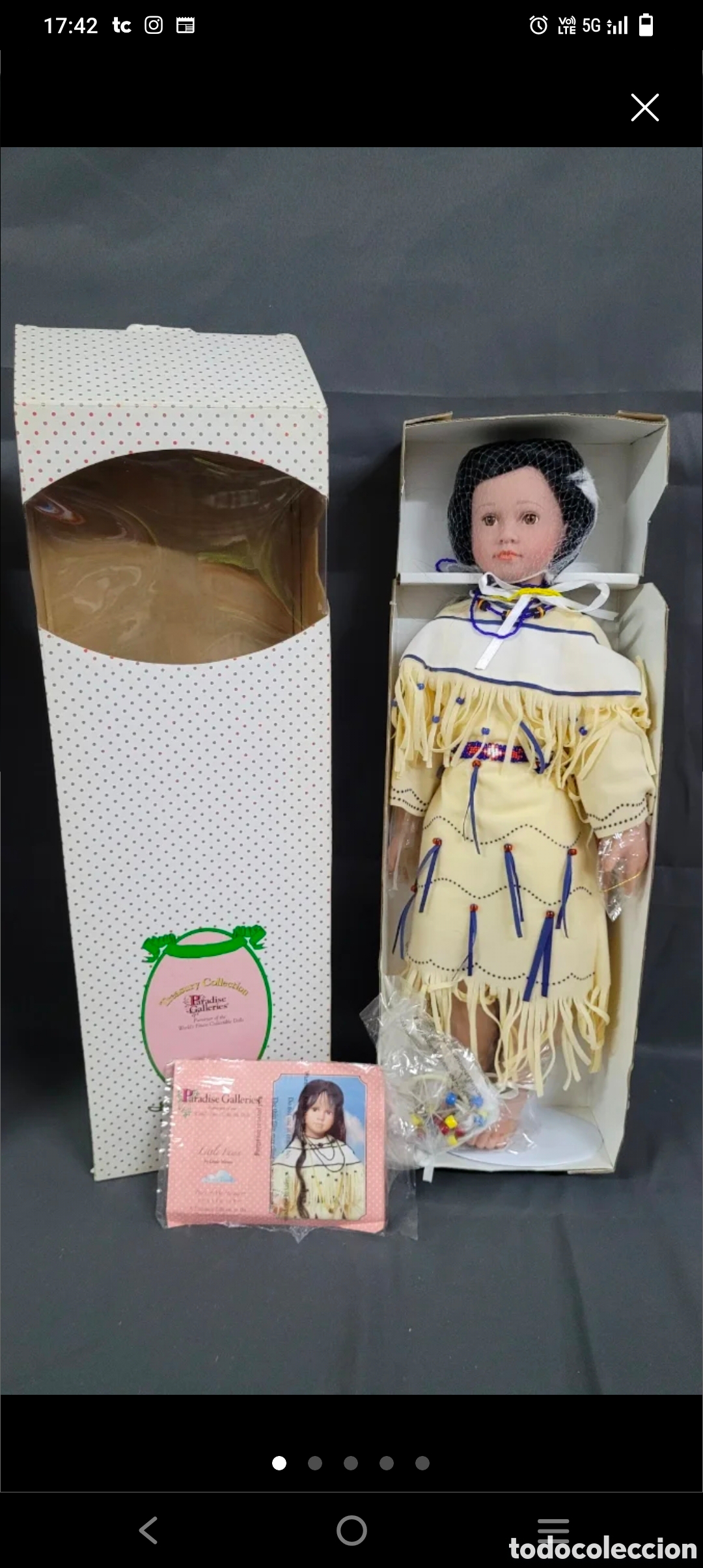 Mu&ntilde;ecas modernas: MU&Ntilde;ECA INDIA NUEVA A ESTRENAR - Foto 1