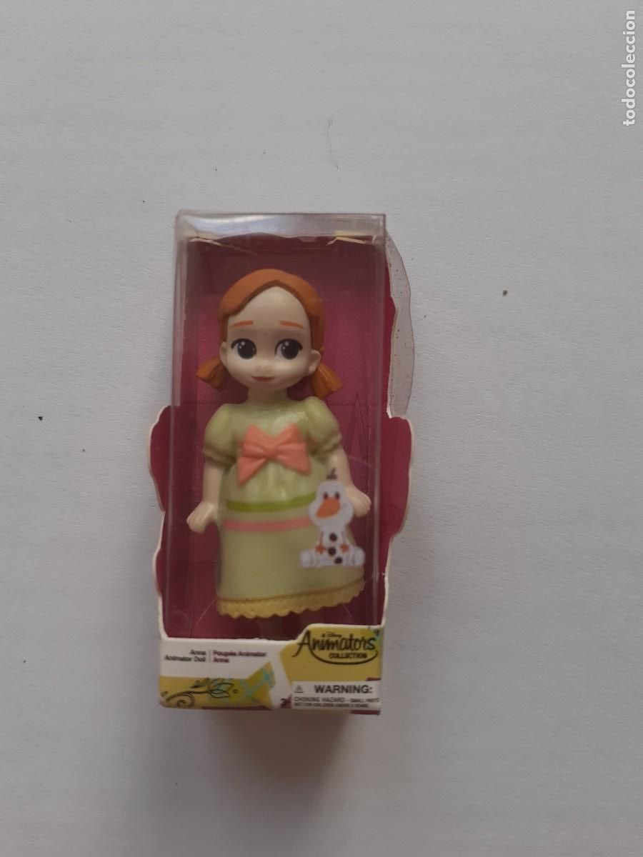 Mu&ntilde;ecas modernas: MU&Ntilde;ECA DISNEY ANIMATORS COLLECTION - ANNA. MIDE - 4 cms. CON CAJA - Foto 1