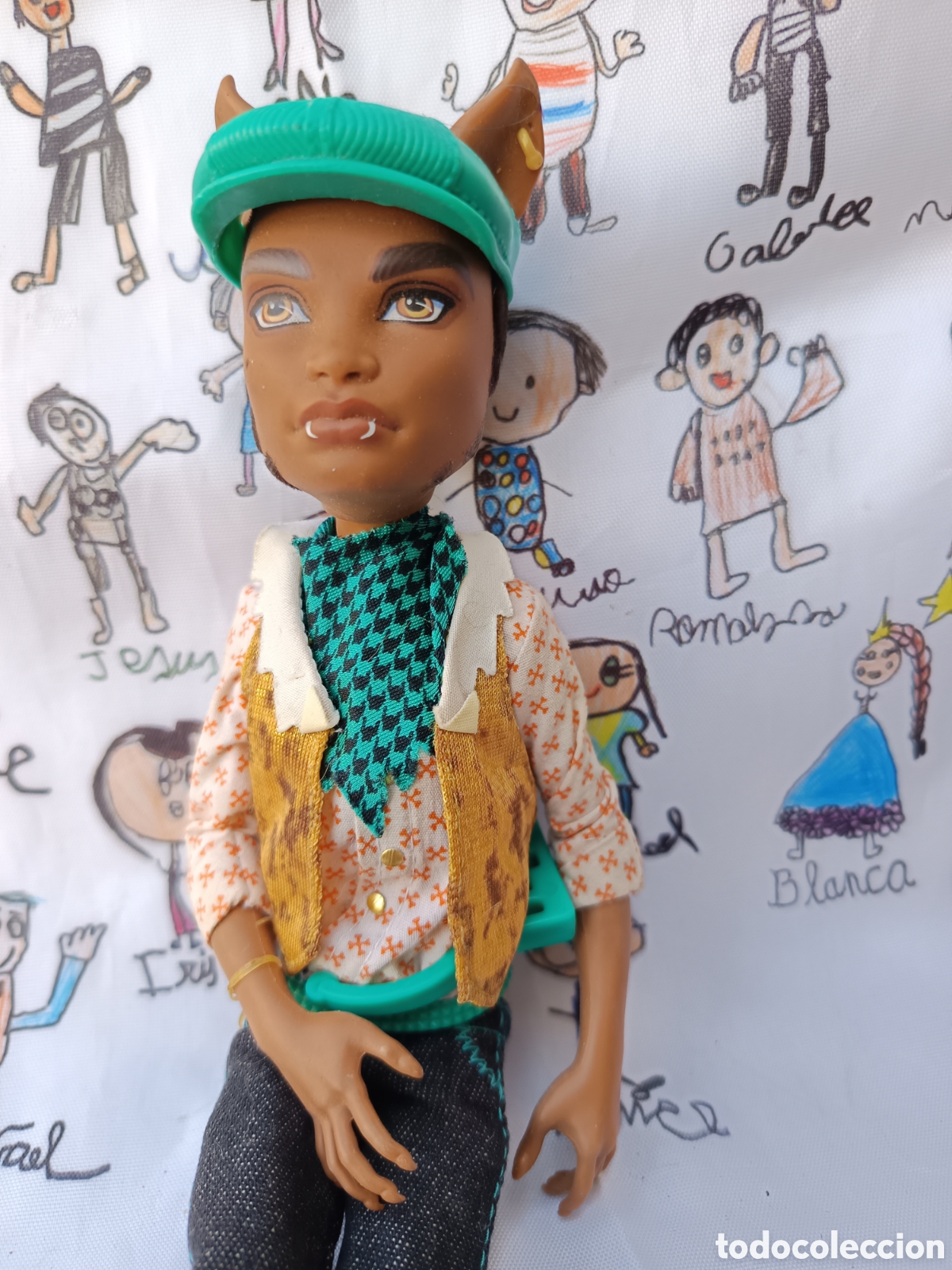 Mu&ntilde;ecas modernas: Mu&ntilde;eco de los primeros Monster High Clawd Wolf lobo - Foto 1