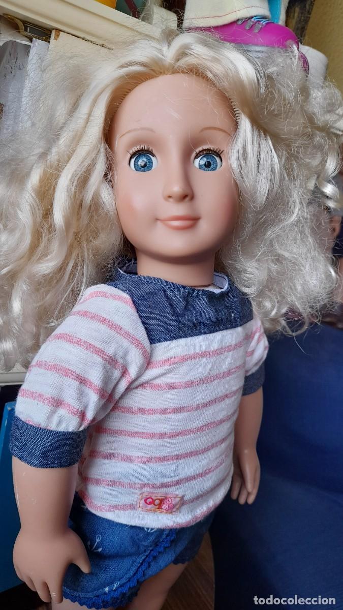 Mu&ntilde;ecas modernas: Our Generation Battat rubia de ojos azules - Foto 1