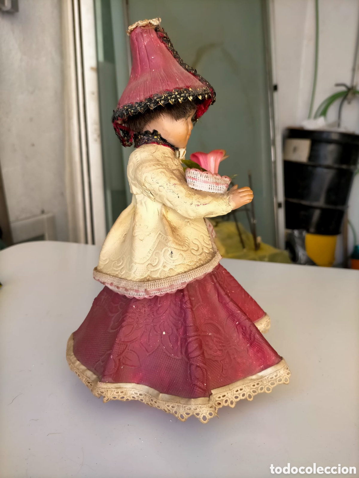 Mu&ntilde;ecas modernas: MU&Ntilde;ECA ANTIGUA CELULOIDE ref JJ - Foto 3