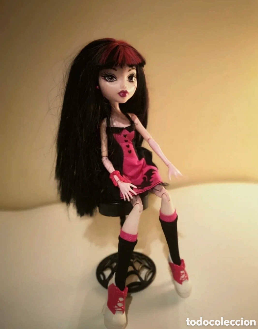 Mu&ntilde;ecas modernas: Mu&ntilde;eca Draculaura Silla Telara&ntilde;a - Foto 4