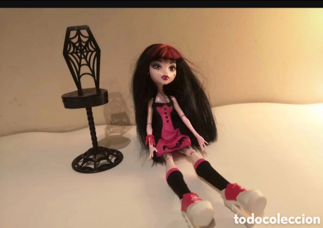 Mu&ntilde;ecas modernas: Mu&ntilde;eca Draculaura Silla Telara&ntilde;a - Foto 10