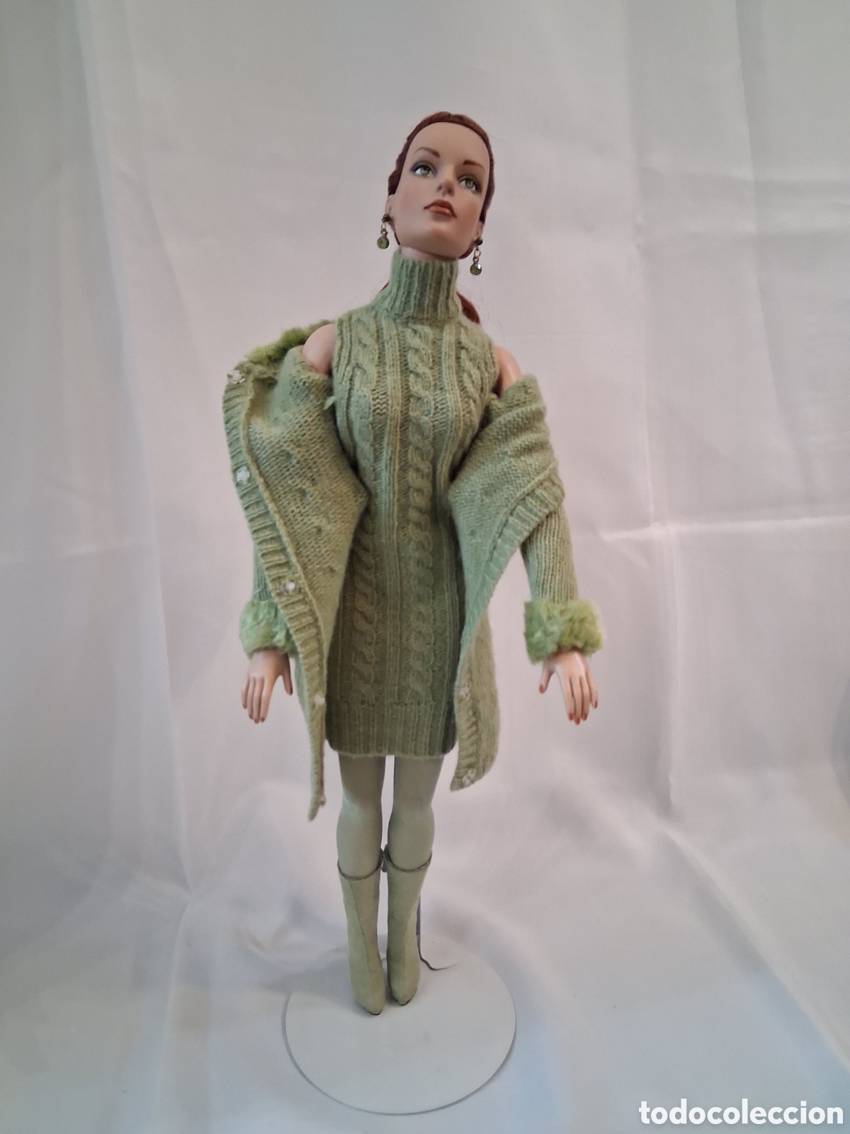 Mu&ntilde;ecas modernas: MU&Ntilde;ECA R.TONNER DOLL &rdquo;WINTER GREEN&rdquo; - Foto 5