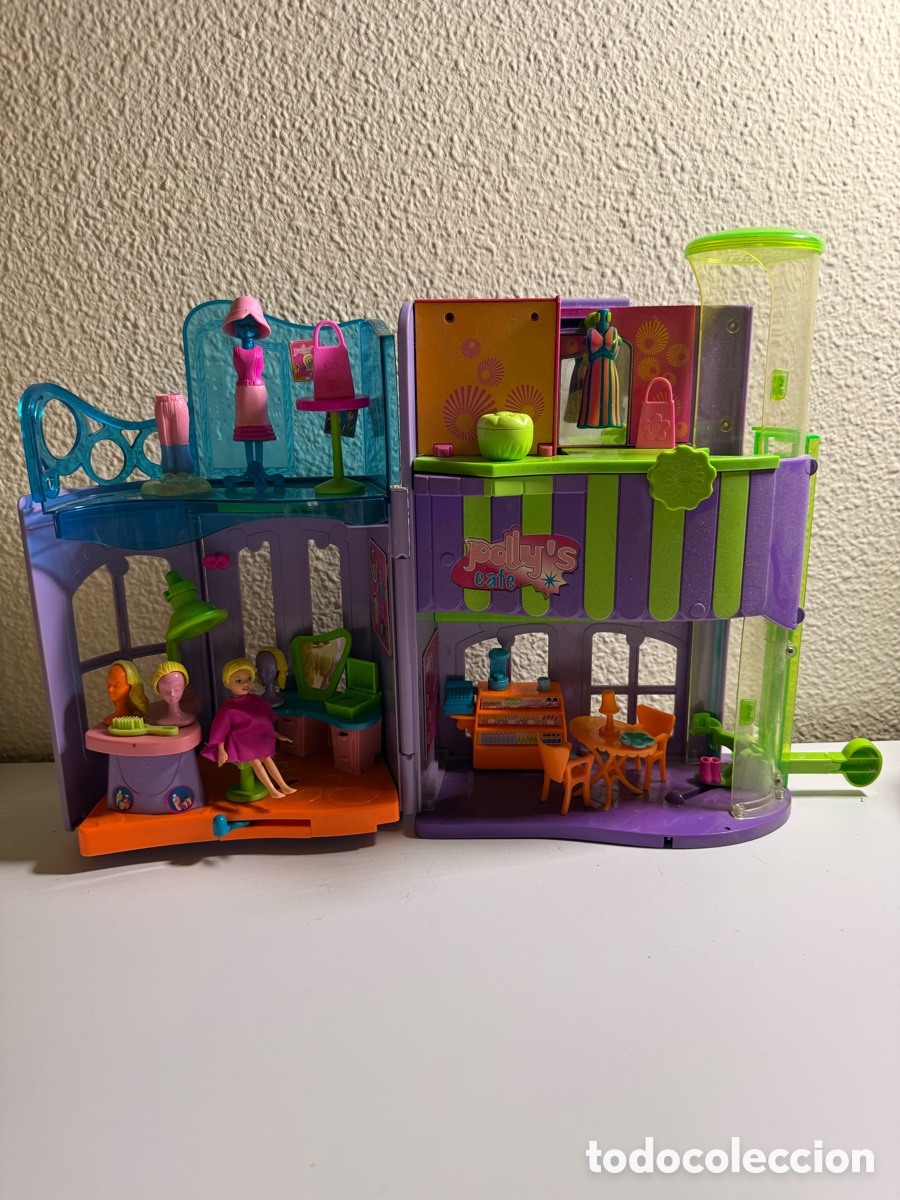 Mu&ntilde;ecas modernas: Vintage Polly Pocket Centro Comercial 2004. - Foto 1