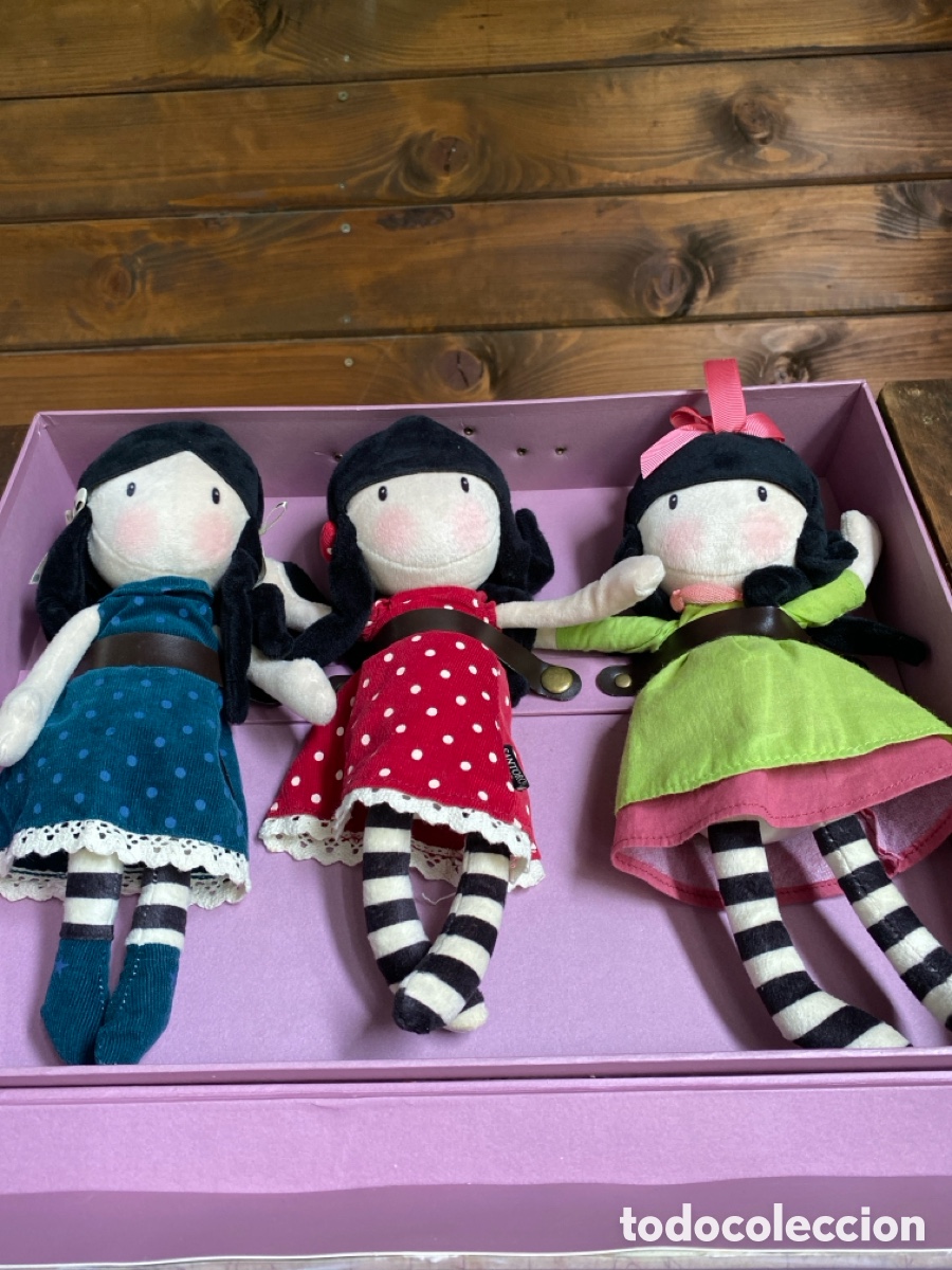 Mu&ntilde;ecas modernas: Tres mu&ntilde;ecas de trapo santoro - Foto 3