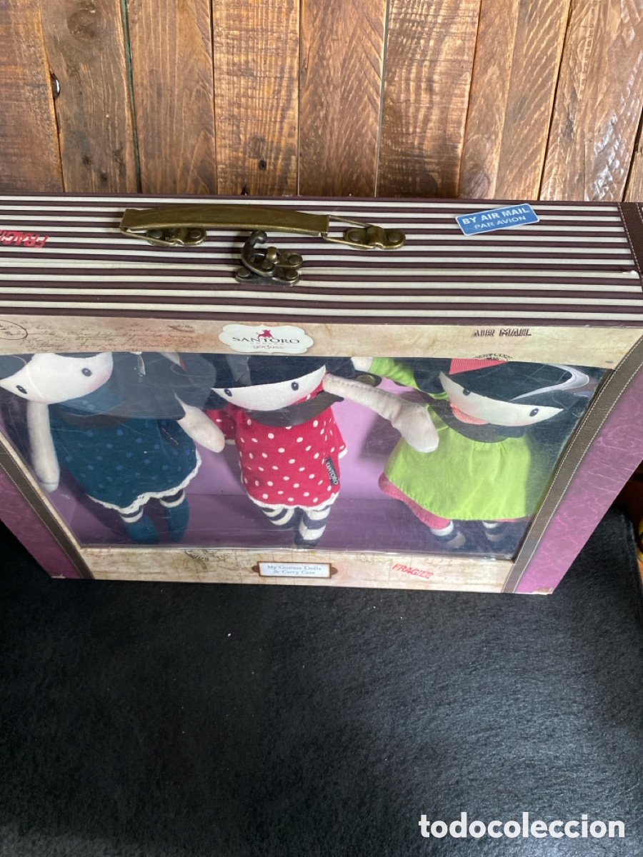 Mu&ntilde;ecas modernas: Tres mu&ntilde;ecas de trapo santoro - Foto 7