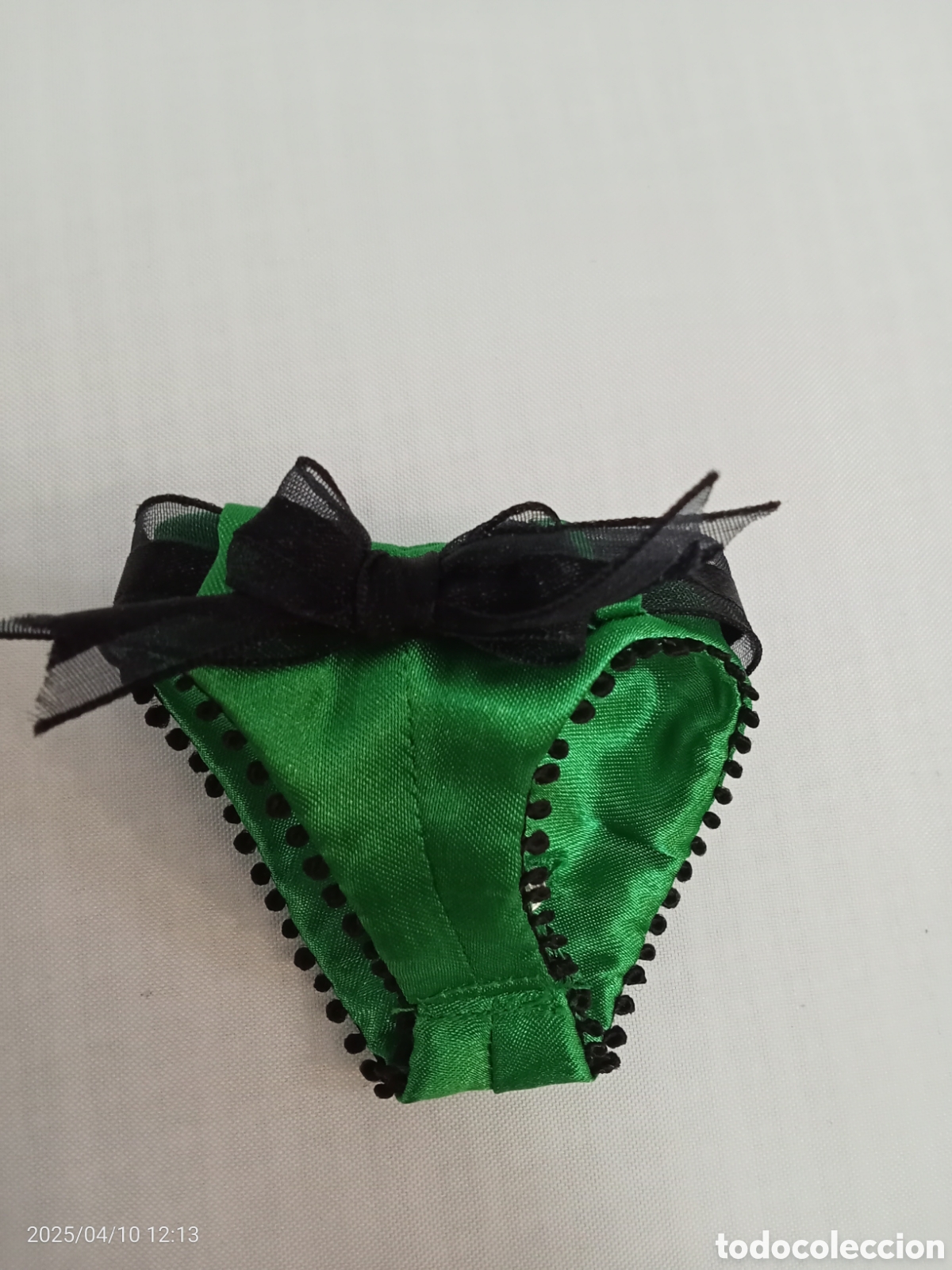 Mu&ntilde;ecas modernas: CONJUNTO INTERIOR MU&Ntilde;ECA COLOR VERDE - Foto 2