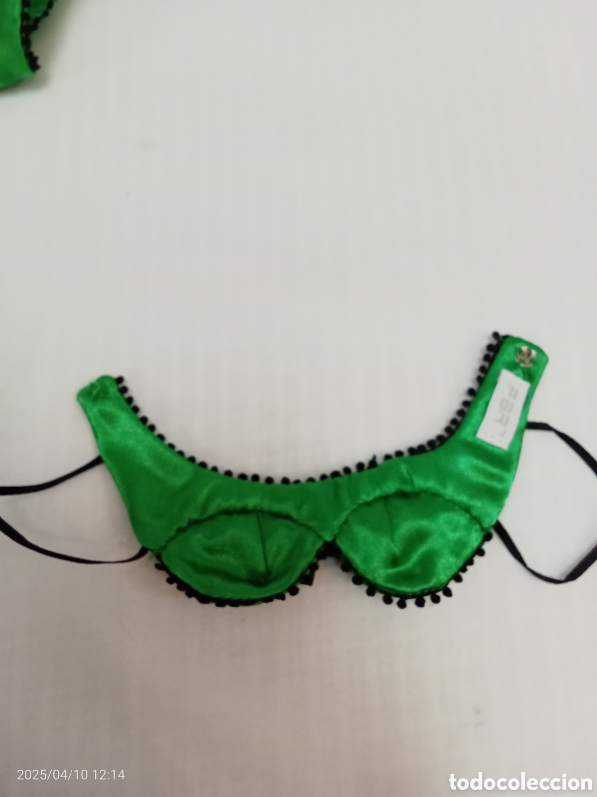 Mu&ntilde;ecas modernas: CONJUNTO INTERIOR MU&Ntilde;ECA COLOR VERDE - Foto 5