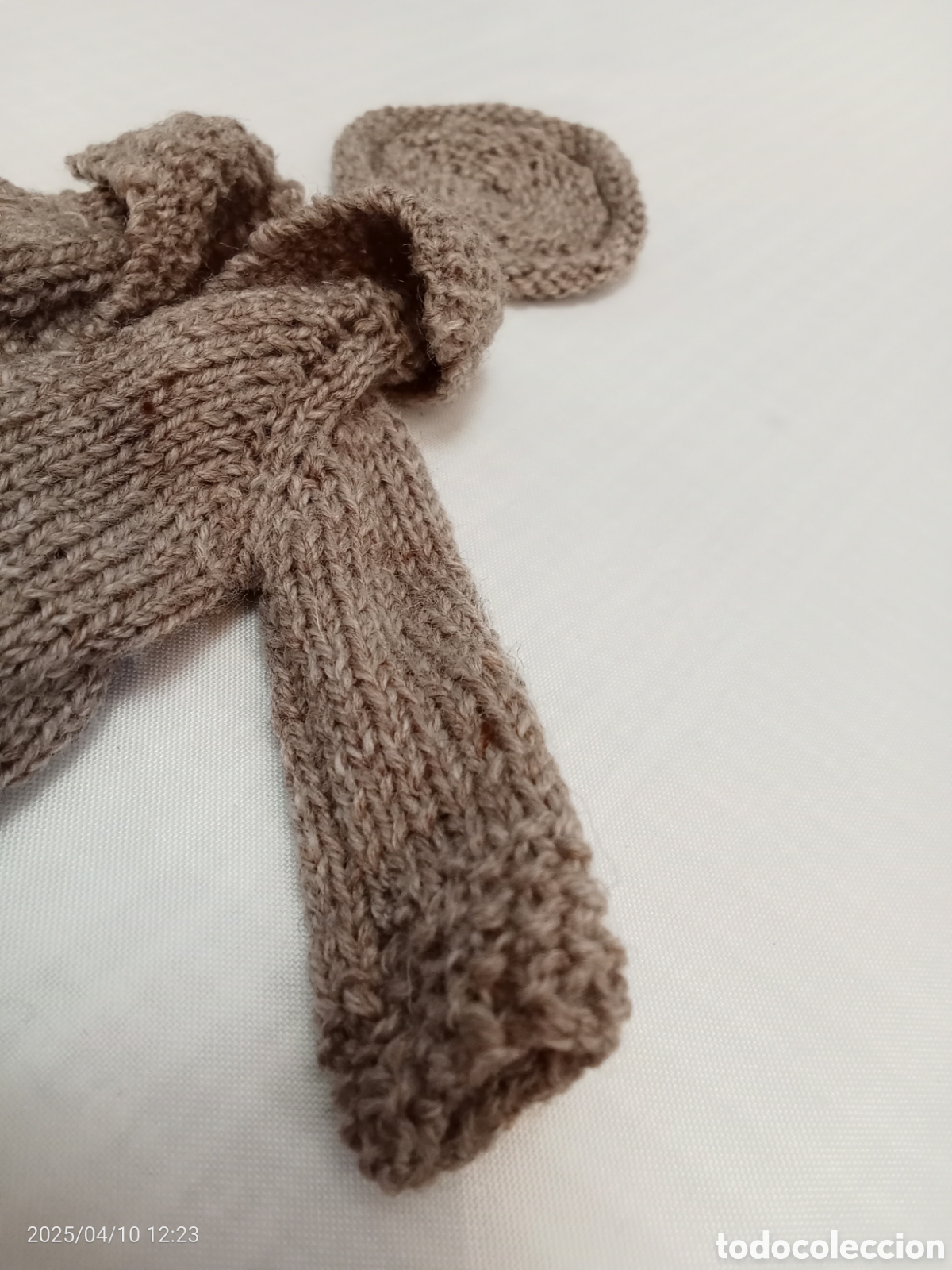 Mu&ntilde;ecas modernas: CONJUNTO MU&Ntilde;ECA PUNTO CHAQUETA Y GORRITO - Foto 5