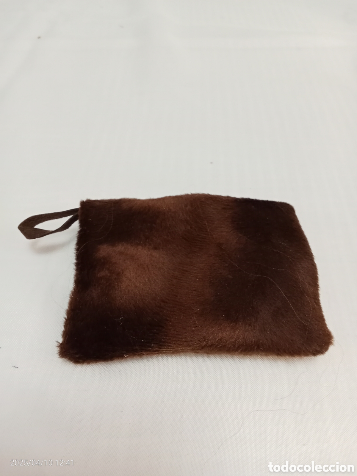Mu&ntilde;ecas modernas: BOLSO MU&Ntilde;ECA MARRON Y FLOR ROSA - Foto 3