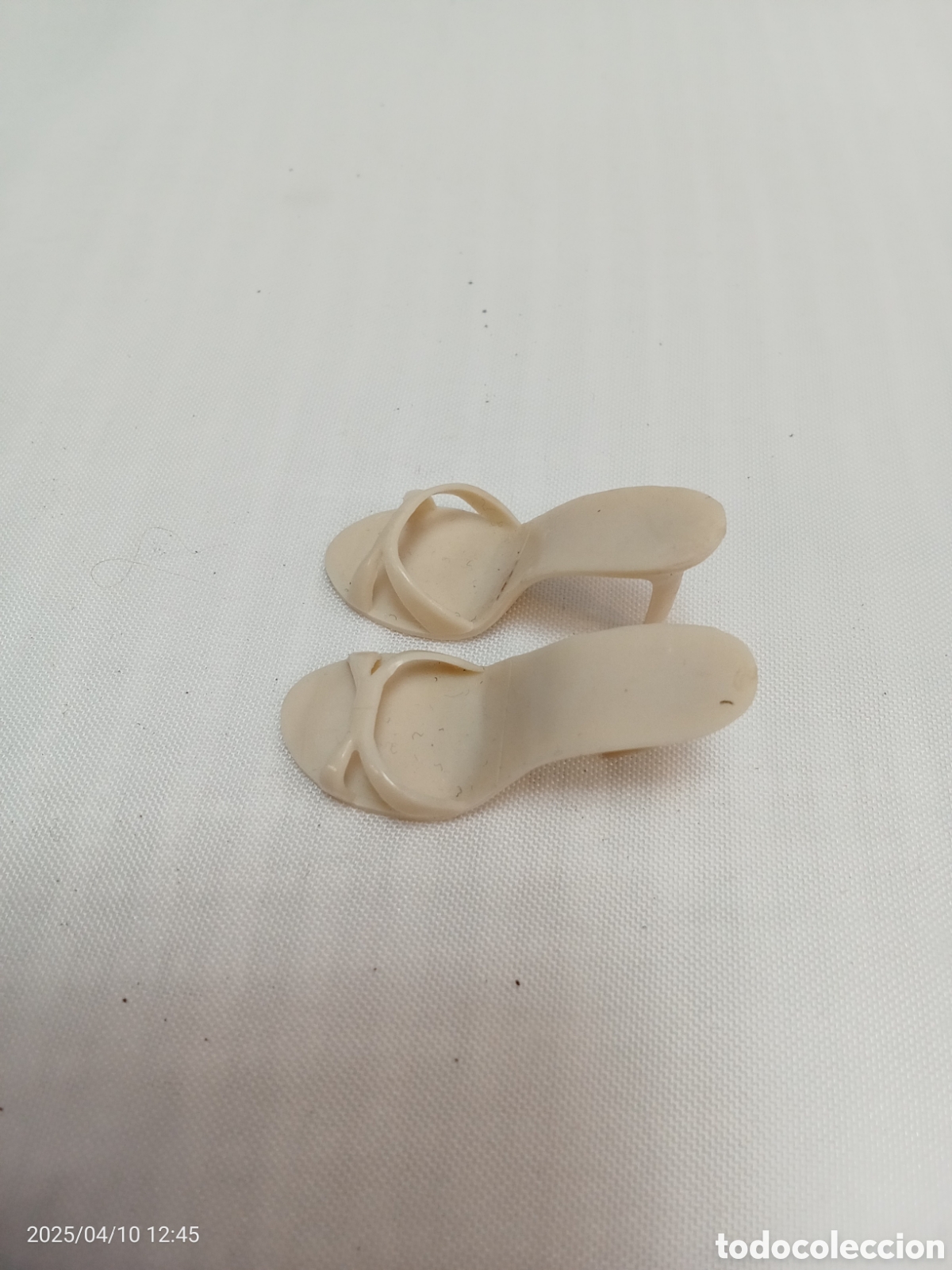 Mu&ntilde;ecas modernas: ZAPATO TAC&Oacute;N MU&Ntilde;ECA BLANCO - Foto 2