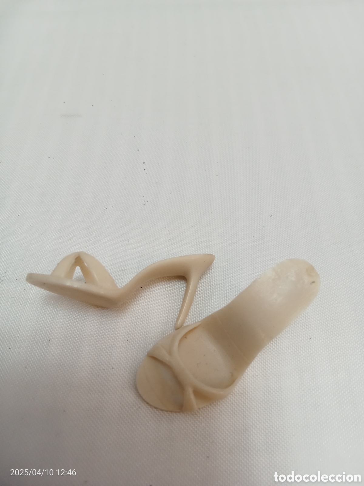Mu&ntilde;ecas modernas: ZAPATO TAC&Oacute;N MU&Ntilde;ECA BLANCO - Foto 3