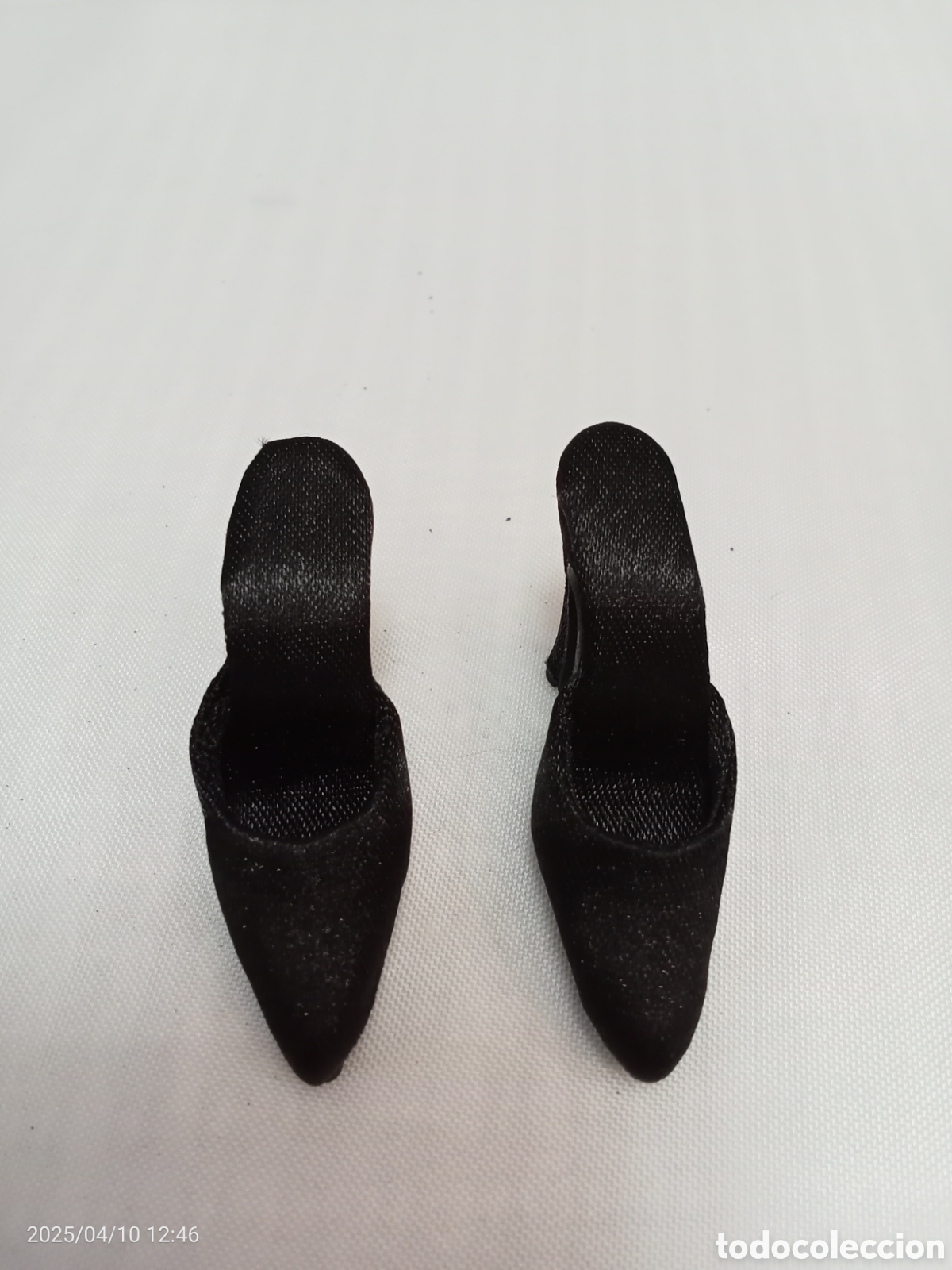 Mu&ntilde;ecas modernas: ZAPATO MU&Ntilde;ECA TAC&Oacute;N NEGRO - Foto 1