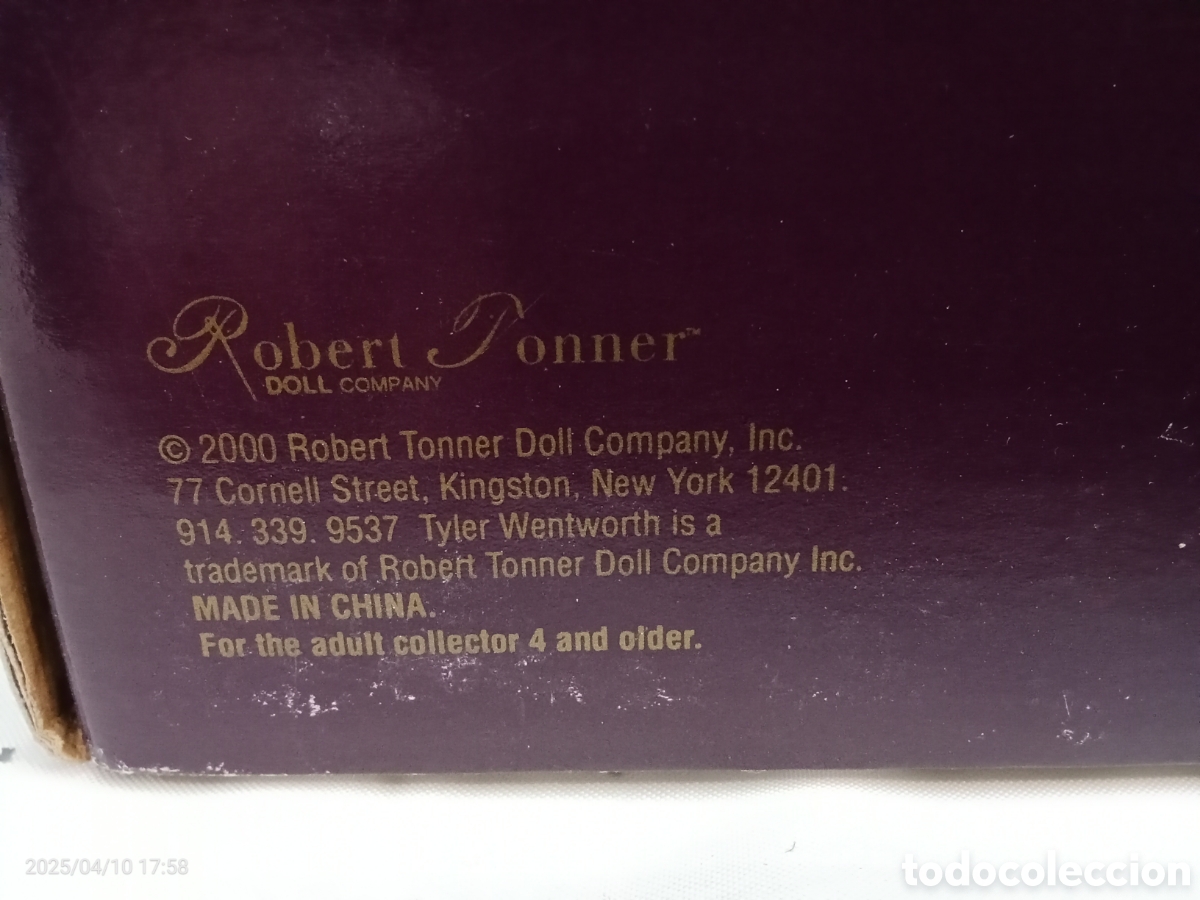 Mu&ntilde;ecas modernas: MU&Ntilde;ECA TYLER WENTWORTH COLLECTION ROBERT TONNER - Foto 14
