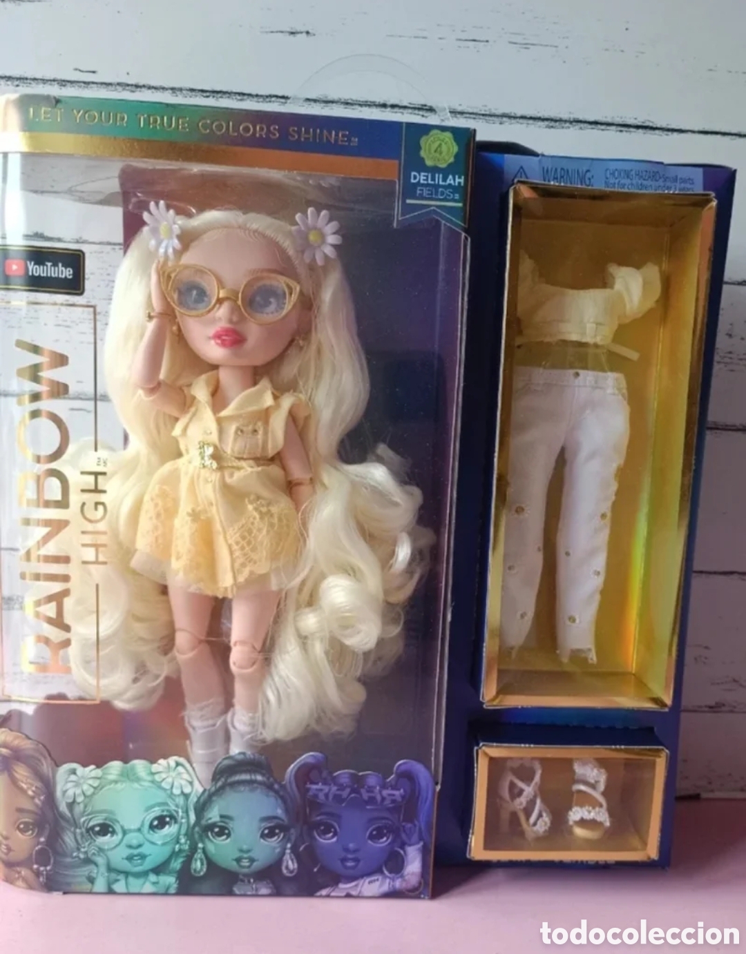 Mu&ntilde;ecas modernas: Rainbow high mu&ntilde;eca Delilah - Foto 4