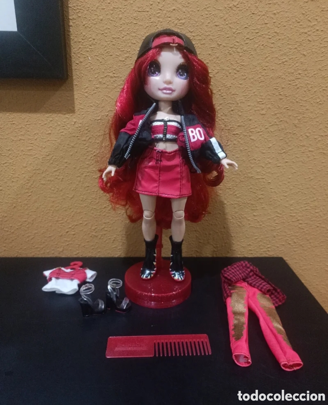 Mu&ntilde;ecas modernas: Mu&ntilde;eca Rainbow high Ruby - Foto 1