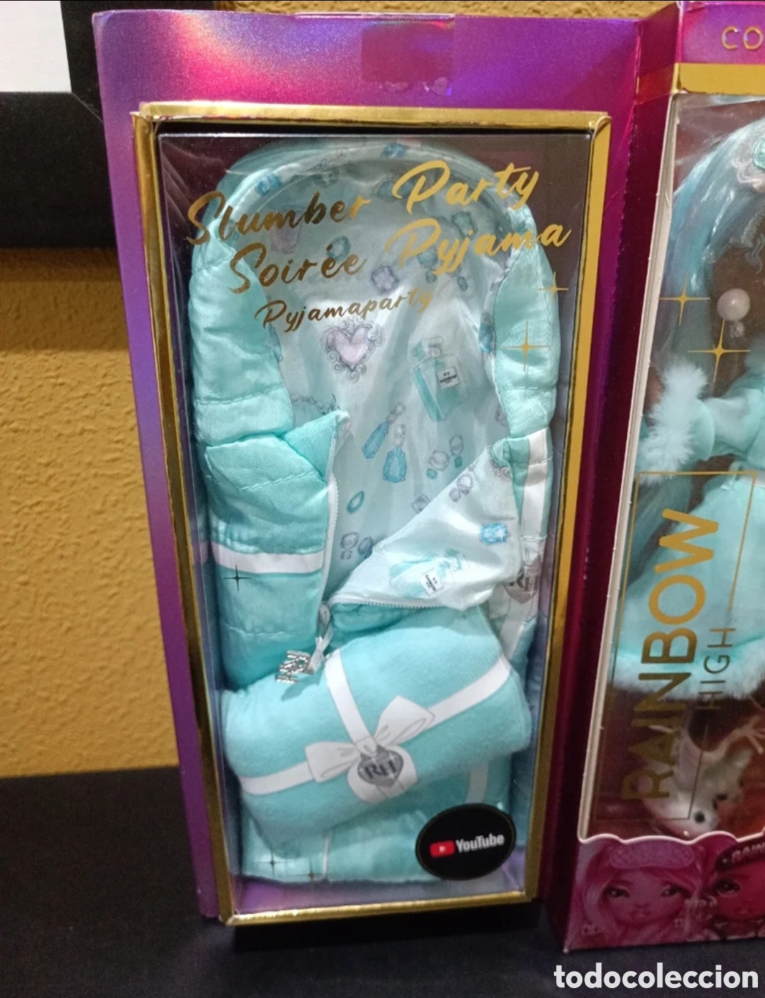 Mu&ntilde;ecas modernas: Rainbow high slumber party - Foto 7