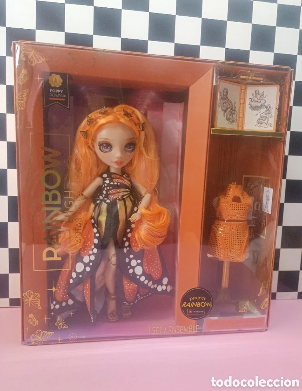 Mu&ntilde;ecas modernas: Mu&ntilde;eca Rainbow high Poppy - Foto 1