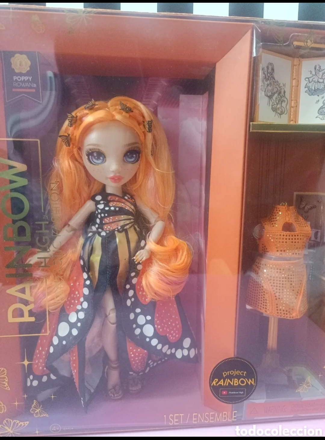 Mu&ntilde;ecas modernas: Mu&ntilde;eca Rainbow high Poppy - Foto 2
