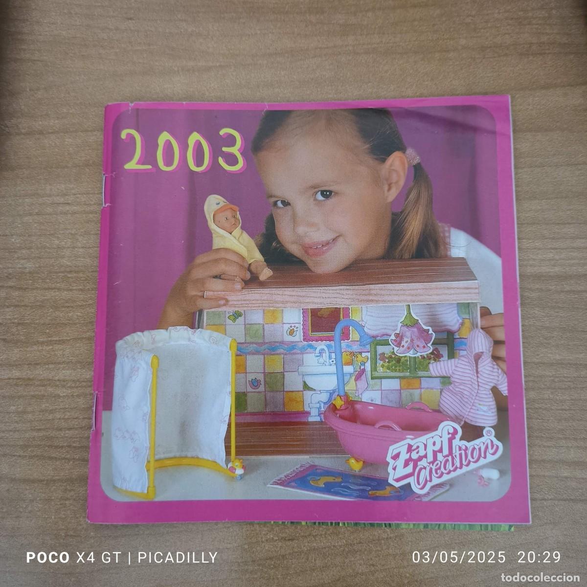 Mu&ntilde;ecas modernas: Catalogo baby born 2003 - Foto 1
