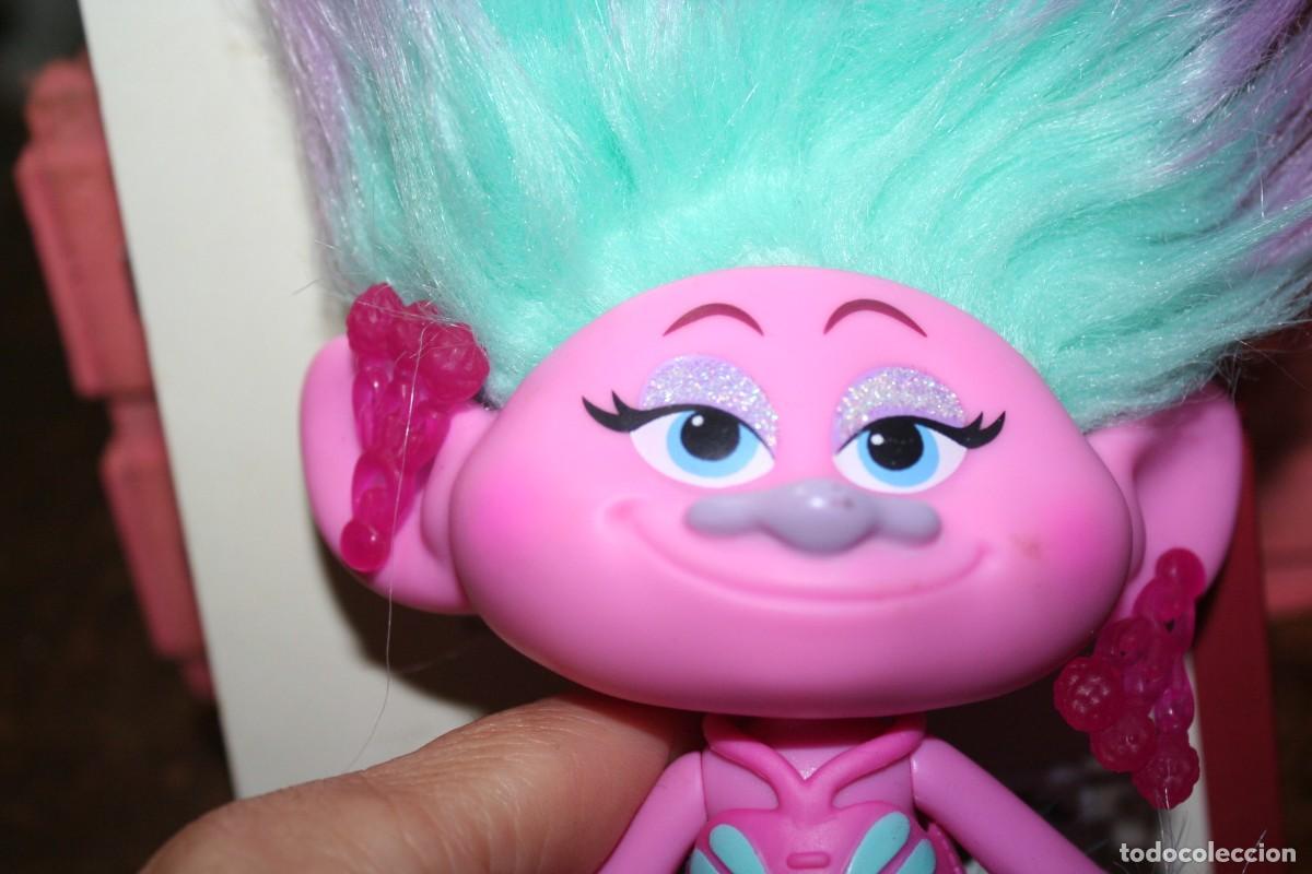 Mu&ntilde;ecas modernas: mu&ntilde;eco figura troll hasbro 2015 - Foto 3