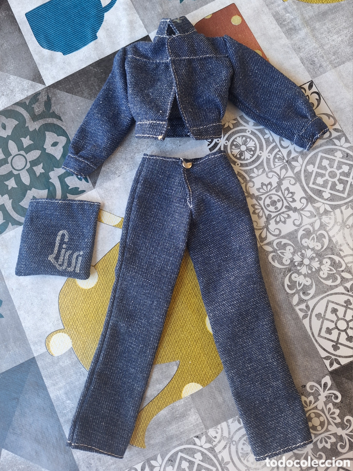 Mu&ntilde;ecas modernas: Conjunto vaquero mu&ntilde;eca Lissi - Foto 1