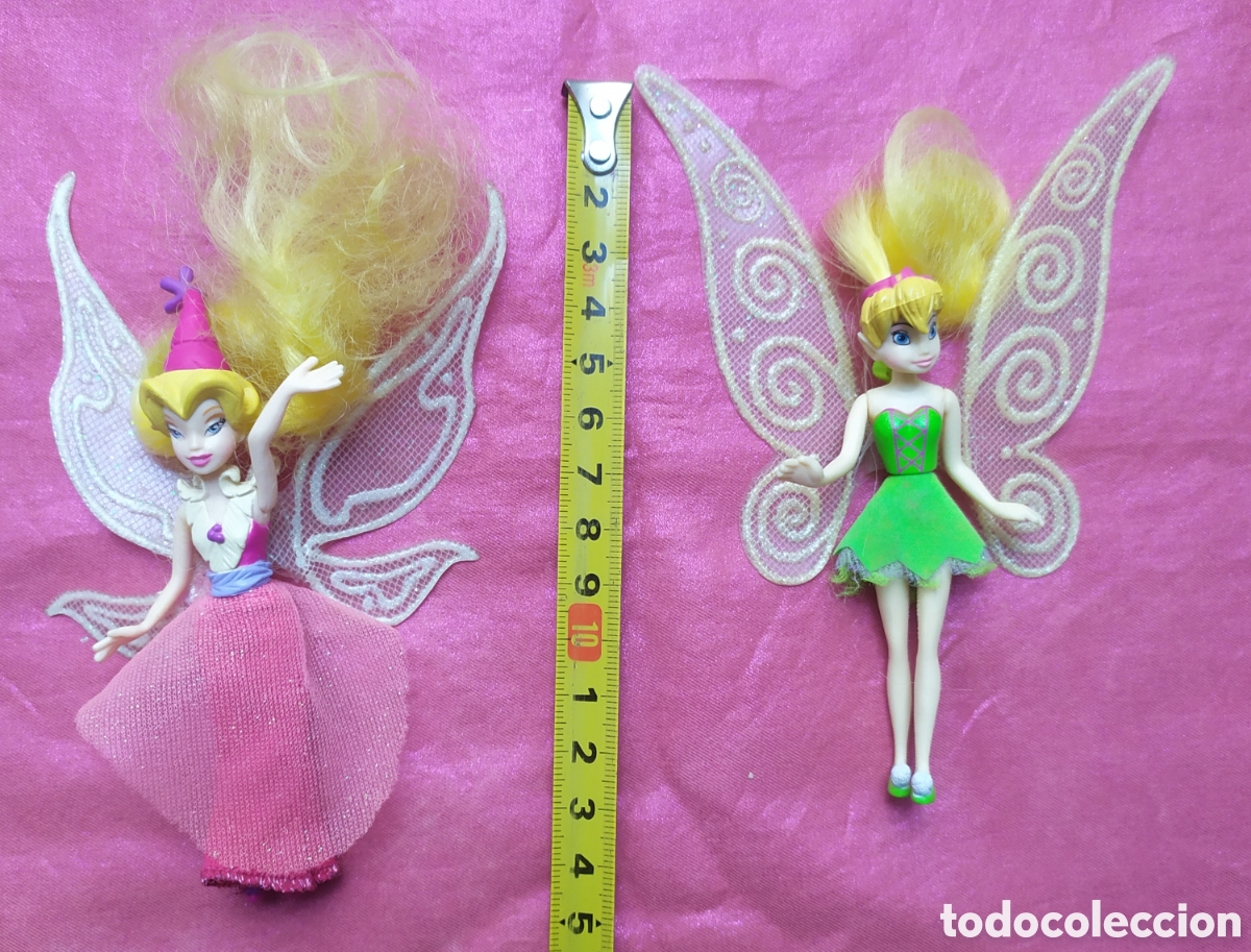 Mu&ntilde;ecas modernas: Lote 2 peque&ntilde;as mu&ntilde;ecas de hada - Foto 1