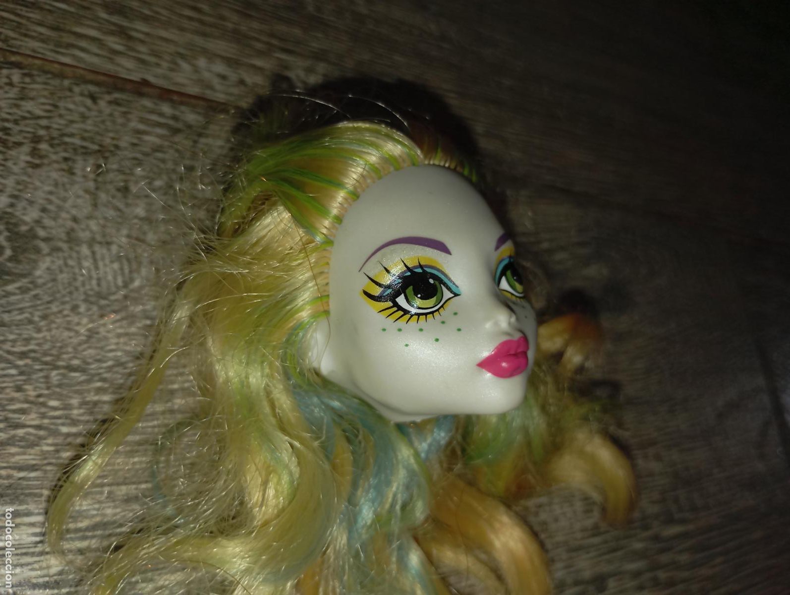 Mu&ntilde;ecas modernas: cabeza de monster high lagoona - Foto 2