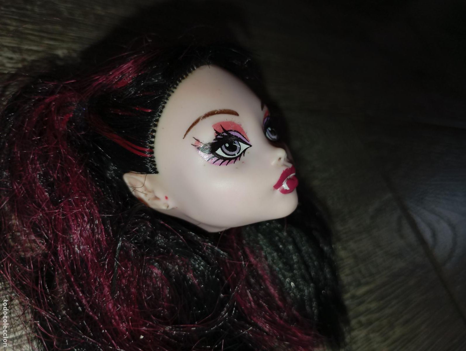 Mu&ntilde;ecas modernas: cabeza de monster high draculaura - Foto 2