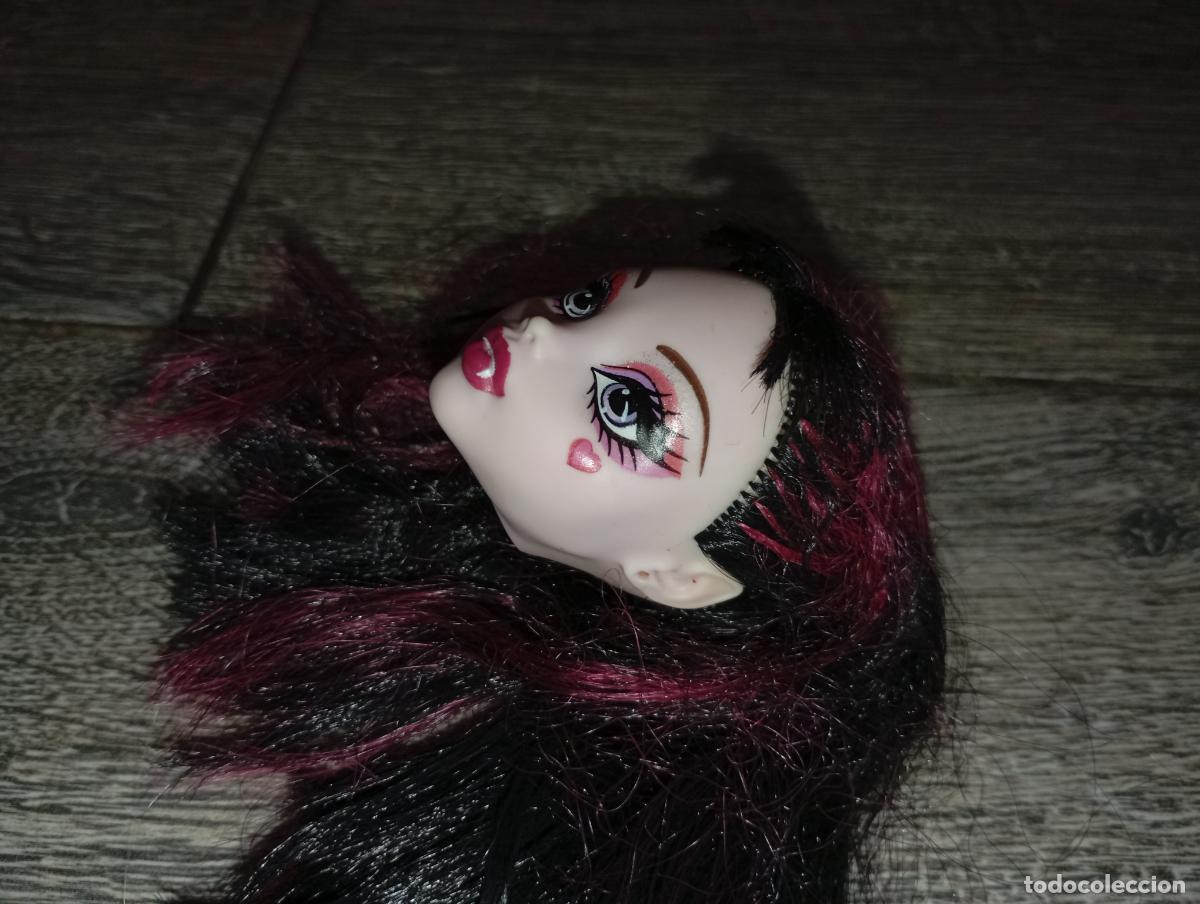 Mu&ntilde;ecas modernas: cabeza de monster high draculaura - Foto 4