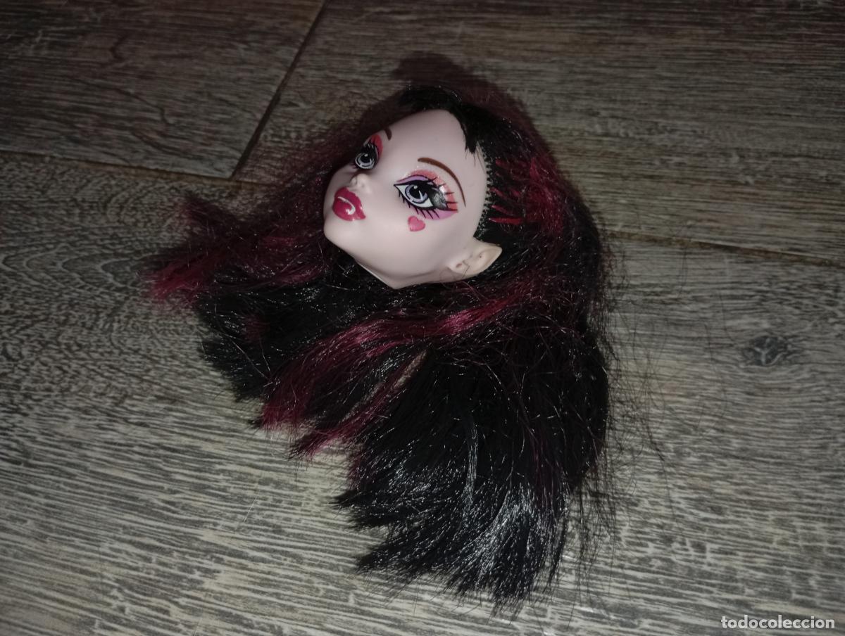 Mu&ntilde;ecas modernas: cabeza de monster high draculaura - Foto 6