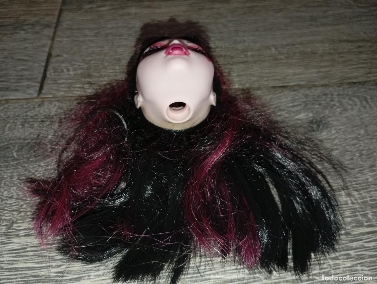 Mu&ntilde;ecas modernas: cabeza de monster high draculaura - Foto 8