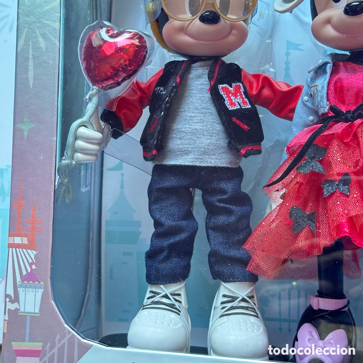 Mu&ntilde;ecas modernas: Set mu&ntilde;ecos Mickey y Minnie, edici&oacute;n limitada, Disney Store. - Foto 4
