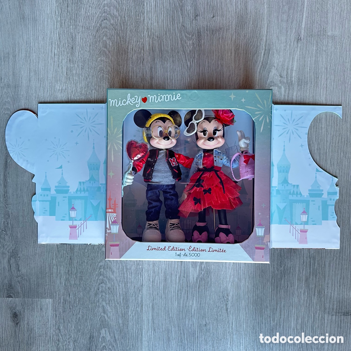 Mu&ntilde;ecas modernas: Set mu&ntilde;ecos Mickey y Minnie, edici&oacute;n limitada, Disney Store. - Foto 6