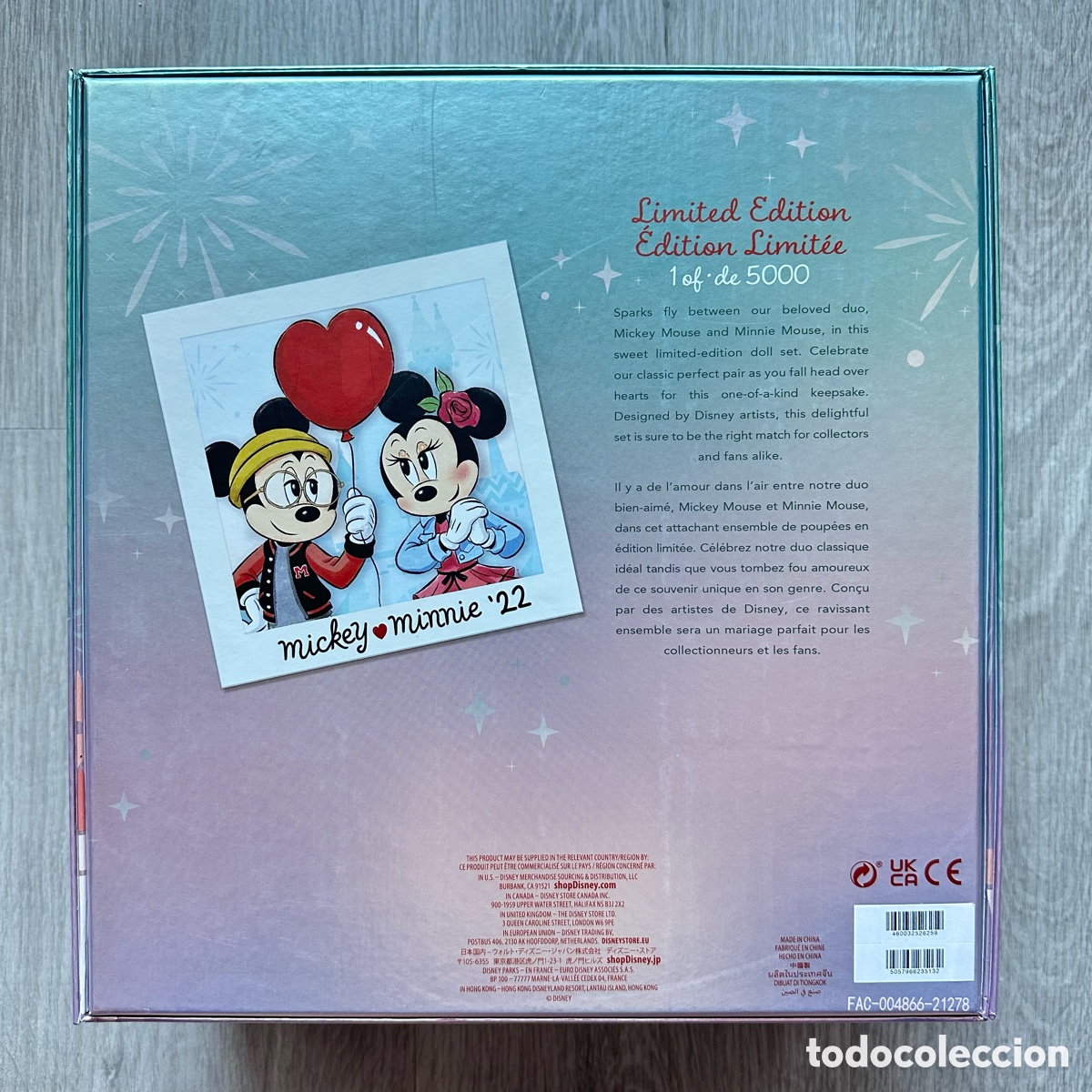 Mu&ntilde;ecas modernas: Set mu&ntilde;ecos Mickey y Minnie, edici&oacute;n limitada, Disney Store. - Foto 9