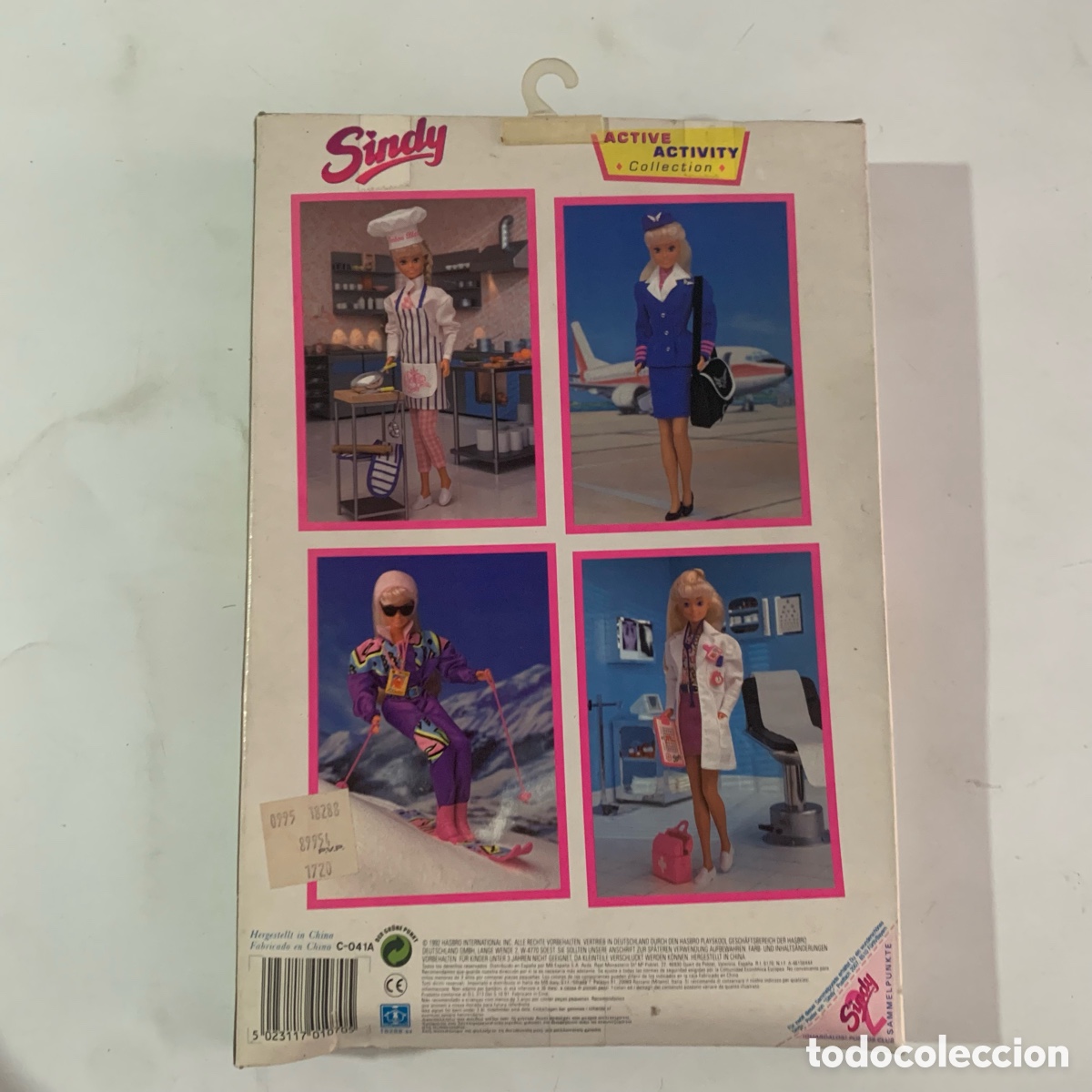 Mu&ntilde;ecas modernas: vestido de 1992 de la mu&ntilde;eca sindy active activity collection hasbro - Foto 5