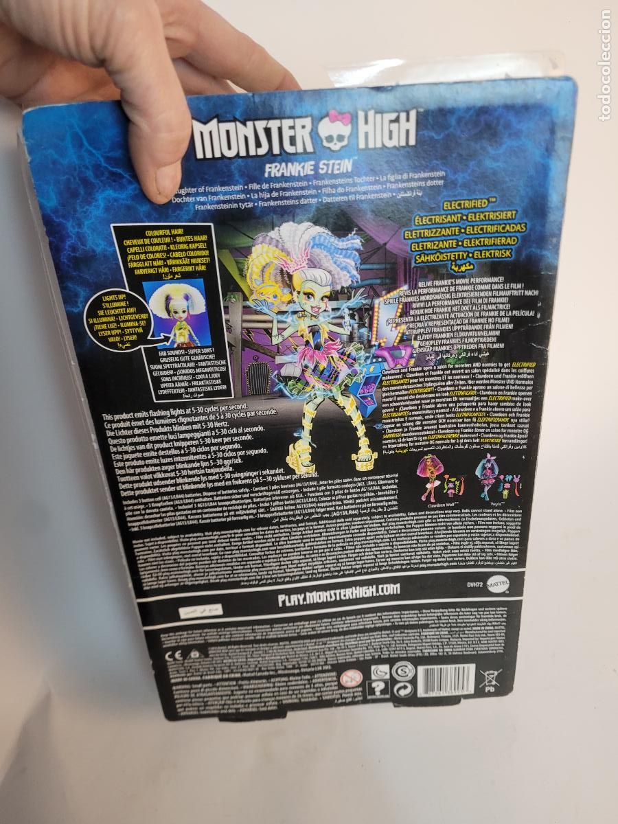 Mu&ntilde;ecas modernas: frankie stein electrificadas monster high 2016 - Foto 3