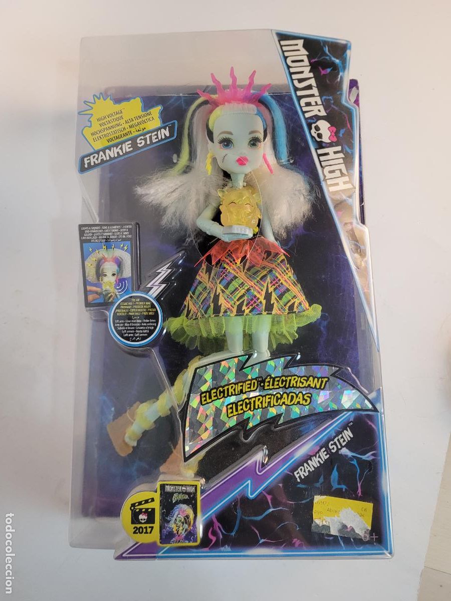 Mu&ntilde;ecas modernas: frankie stein electrificadas monster high 2016 - Foto 1