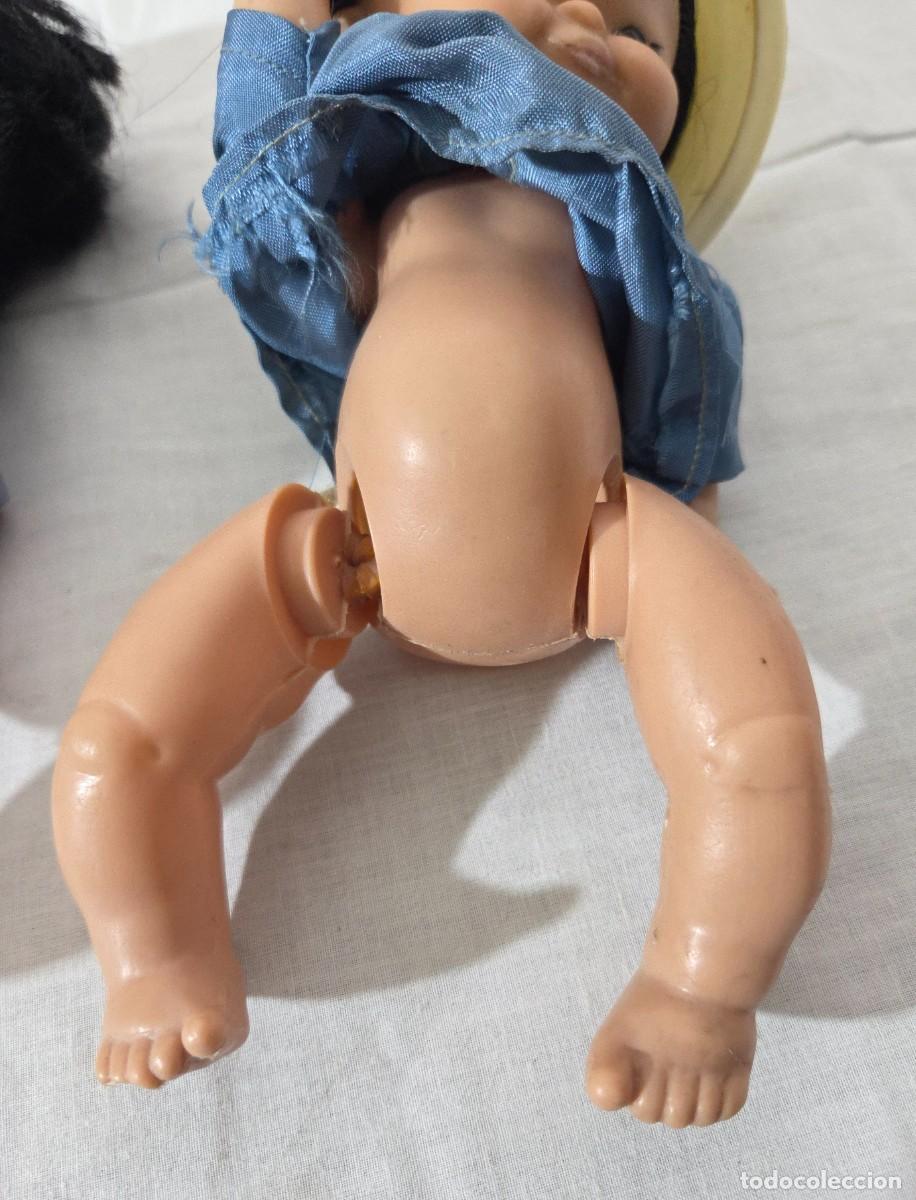 Mu&ntilde;ecas modernas: Pareja de mu&ntilde;ecas chinas en plastico o celuloide - Foto 6