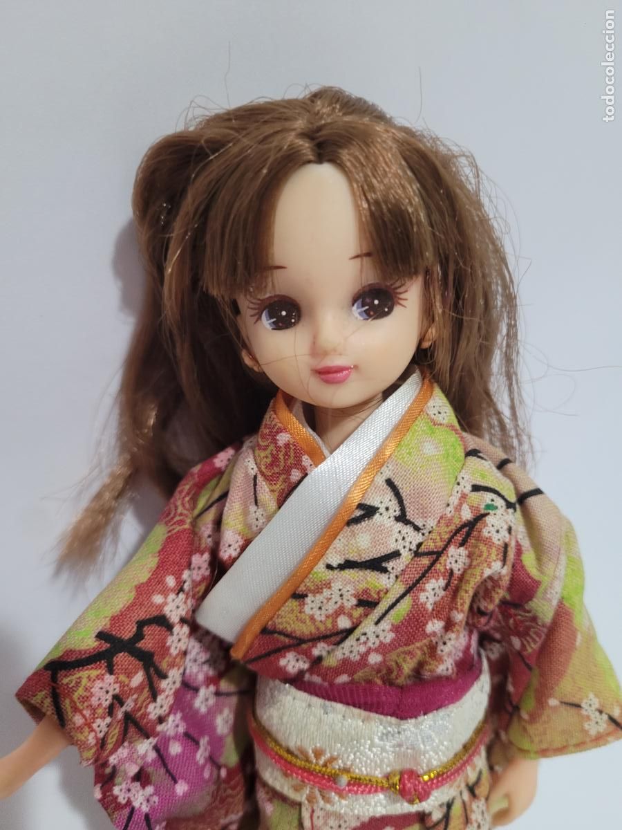 Mu&ntilde;ecas modernas: mu&ntilde;eca licca chan con kimono valido chabel doll - Foto 2