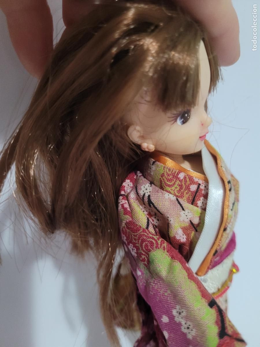 Mu&ntilde;ecas modernas: mu&ntilde;eca licca chan con kimono valido chabel doll - Foto 3