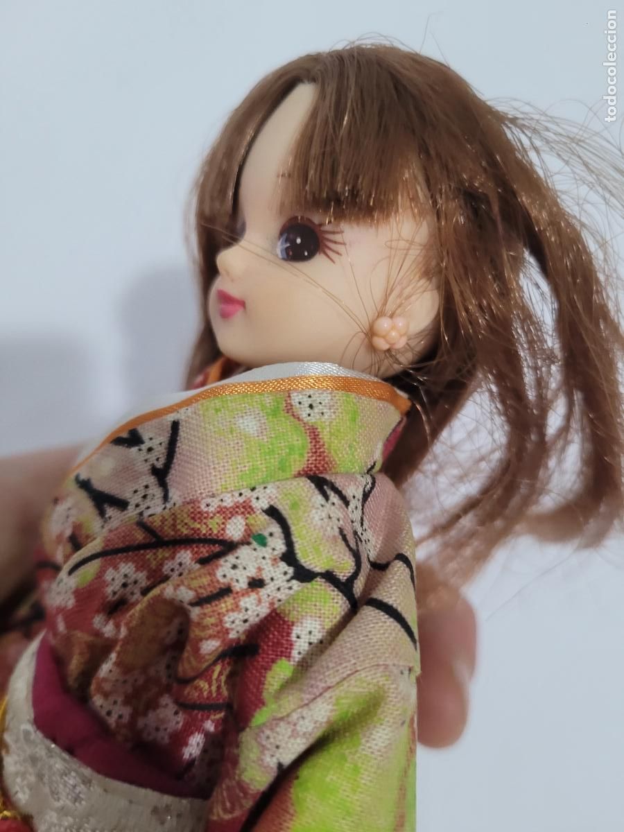 Mu&ntilde;ecas modernas: mu&ntilde;eca licca chan con kimono valido chabel doll - Foto 5
