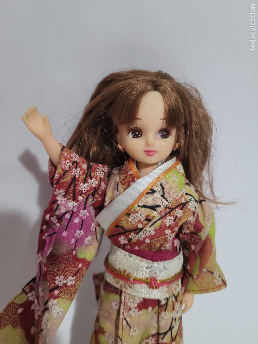 Mu&ntilde;ecas modernas: mu&ntilde;eca licca chan con kimono valido chabel doll - Foto 9