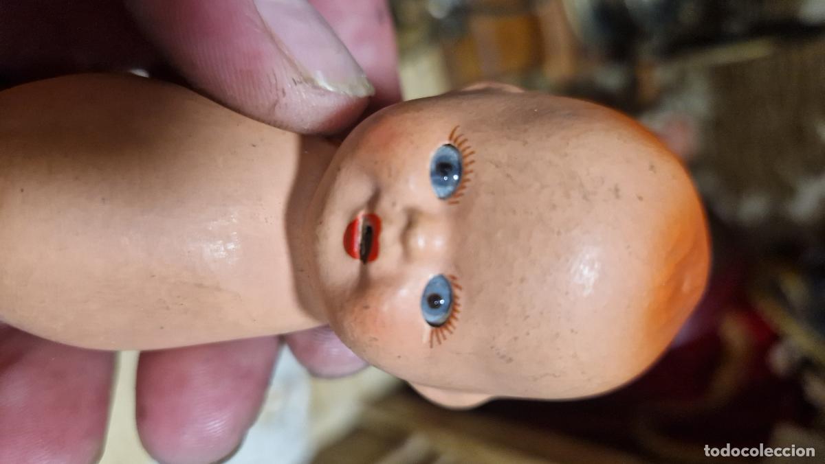 Mu&ntilde;ecas modernas: Antigua mu&ntilde;eca de cer&aacute;mica. - Foto 3