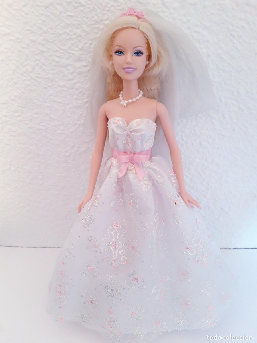 Mu&ntilde;ecas modernas: Mu&ntilde;eca Barbie de Novia - Foto 2