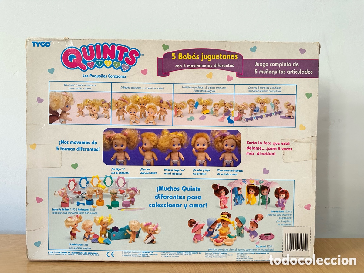 Mu&ntilde;ecas modernas: Quints Tyco nuevos a estrenar caja - Foto 2