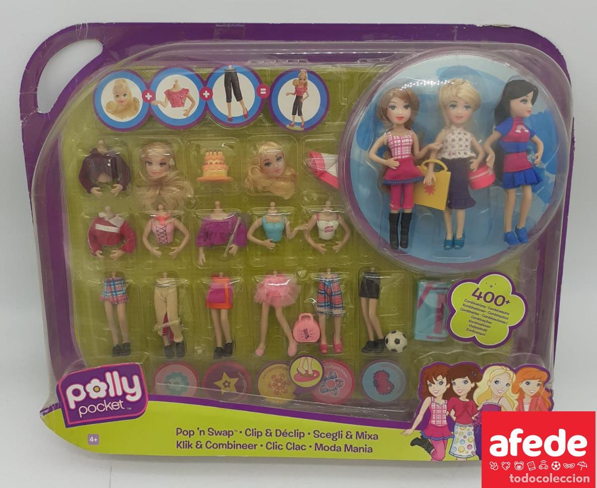 Mu&ntilde;ecas modernas: POLLY POCKET CLIC CLAC MODA MAN&Iacute;A - Foto 1