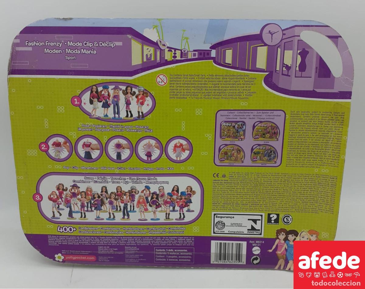 Mu&ntilde;ecas modernas: POLLY POCKET CLIC CLAC MODA MAN&Iacute;A - Foto 2