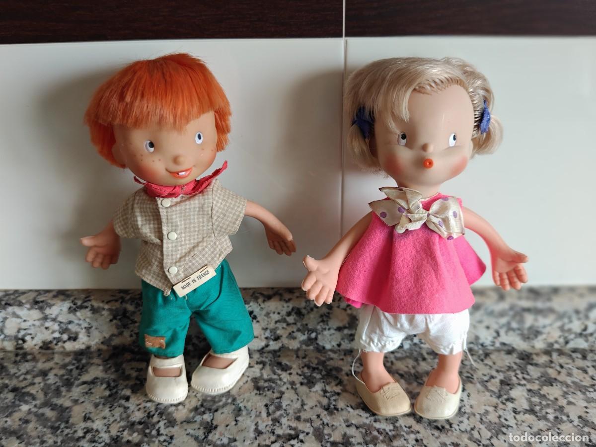 Mu&ntilde;ecas modernas: Pareja de mu&ntilde;ecos marca LAFLEX ( Franceses) - Foto 1
